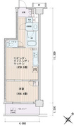 エスティメゾン豊洲レジデンス E-729 間取り図
