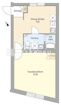 ラシクラス南長崎 302 間取り図