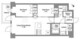 プレジリア代々木参宮橋 207 間取り図
