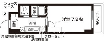ローズウッド・ハイツ門前仲町 210 間取り図