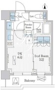 パークアクシス東陽町レジデンス 1505 間取り図