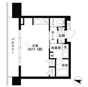 クリオ文京小石川 208 間取り図