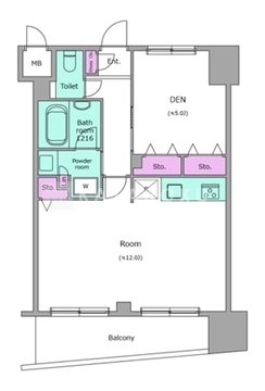 FORESTA戸越銀座 908 間取り図