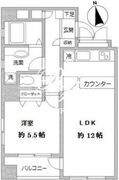 ラクラス田原町 801 間取り図