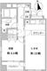 ラクラス田原町 801 間取り図