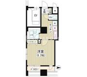 アクアコート 506 間取り図
