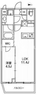 ライムレジデンス品川イースト 310 間取り図