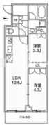 ライムレジデンス品川イースト 312 間取り図