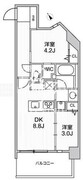 ウィーヴベース墨田パーク 904 間取り図