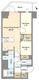 シーズンフラッツ世田谷松陰神社前 204 間取り図