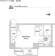 プライムアーバン目白 501 間取り図