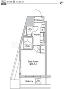 プライムアーバン大崎 409 間取り図