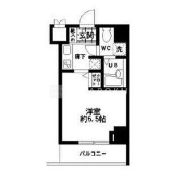 HF東日本橋レジデンス 805 間取り図