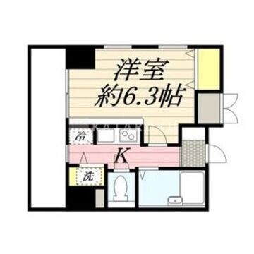 HF南麻布レジデンス 506 間取り図