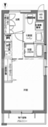 パティーナV代々木上原 204 間取り図