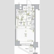 プレミアムキューブG駒沢大学 1103 間取り図