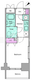 レジディア日本橋人形町2 411 間取り図
