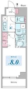 ドゥーエ板橋区役所前 302 間取り図
