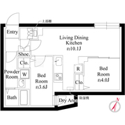 エルファーロ西新宿五丁目3 3 間取り図