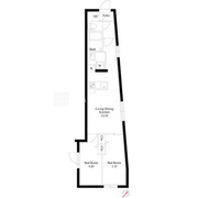 グランパセオ中目黒4 4 間取り図