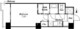 ドゥーエ蒲田 604 間取り図