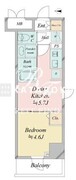 ドゥーエ日暮里4 901 間取り図