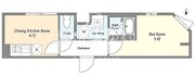 タスキリシェス目黒本町 201 間取り図