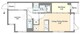 タスキリシェス目黒本町 203 間取り図