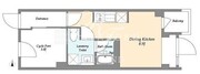 タスキリシェス目黒本町 206 間取り図