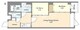 タスキリシェス目黒本町 402 間取り図