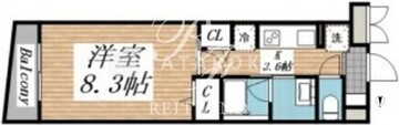 クリオラモード学芸大学2 306 間取り図