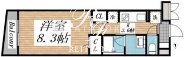 クリオラモード学芸大学2 405 間取り図
