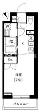 アークマーク南大井 103 間取り図