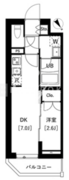 アークマーク南大井 201 間取り図