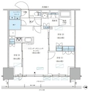 パークアクシス西大島コンフォートスクエア 1418 間取り図