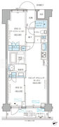 パークアクシス文京本郷 704 間取り図