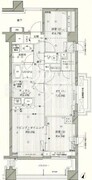 コスモリード西馬込 406 間取り図