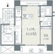 ファブリック信濃町レジデンス 601 間取り図
