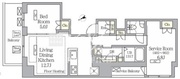 ヴェント四谷 602 間取り図