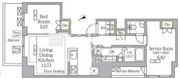ヴェント四谷 902 間取り図