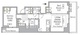 ヴェント四谷 1203 間取り図