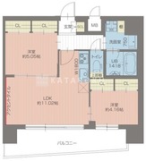 プレジオ葛西ASIAN 504 間取り図