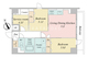 ルネフラッツ新小岩 904 間取り図