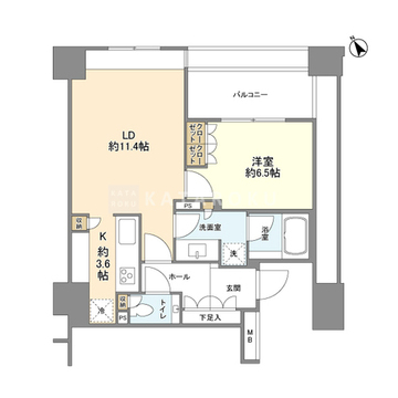 ザ・神宮前レジデンス 306 間取り図