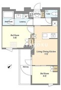 ルミナコート高井戸 407 間取り図