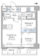 グランドマークレジデンス大森 302 間取り図