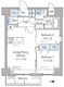 グランドマークレジデンス大森 501 間取り図