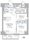 グランドマークレジデンス大森 801 間取り図