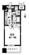 レジディア四谷三丁目 203 間取り図