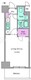 レジディア杉並方南町 210 間取り図